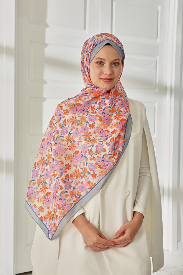 Desenli Soft Şal 70021-13 - 1