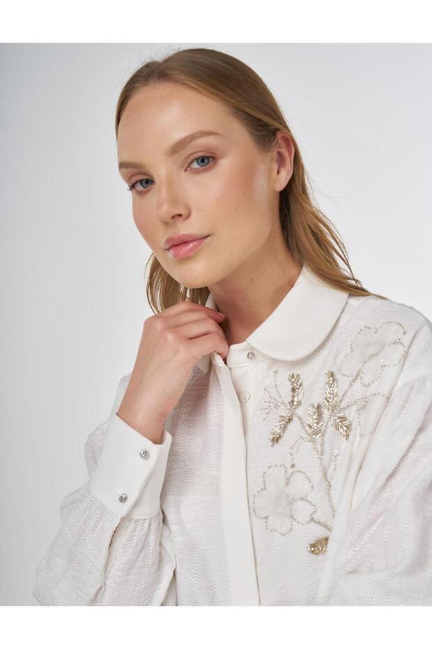 Bebe Yaka Viskon Tunik - 4