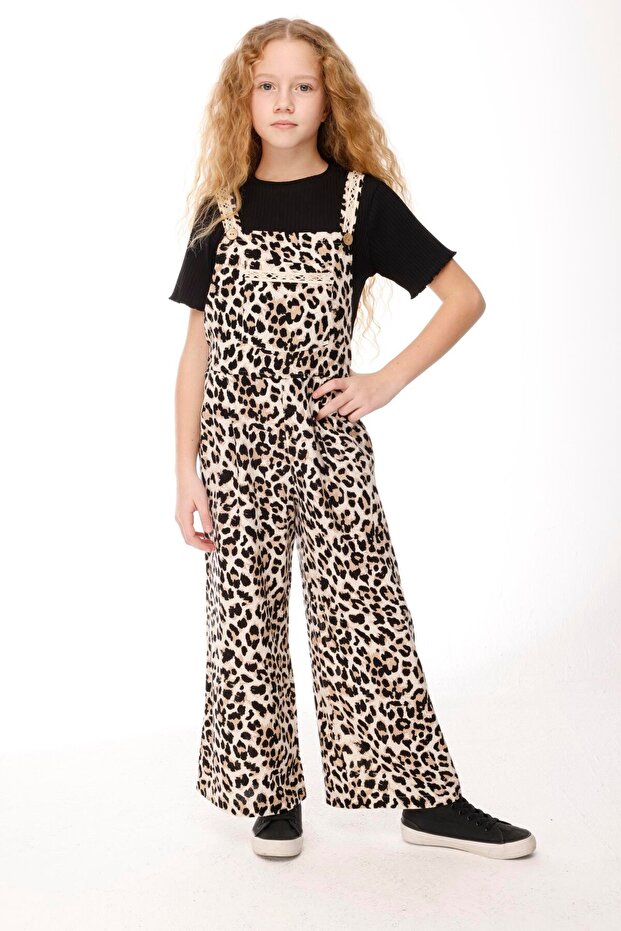 Girl's Leopard Salopet 7-14 Years Karma