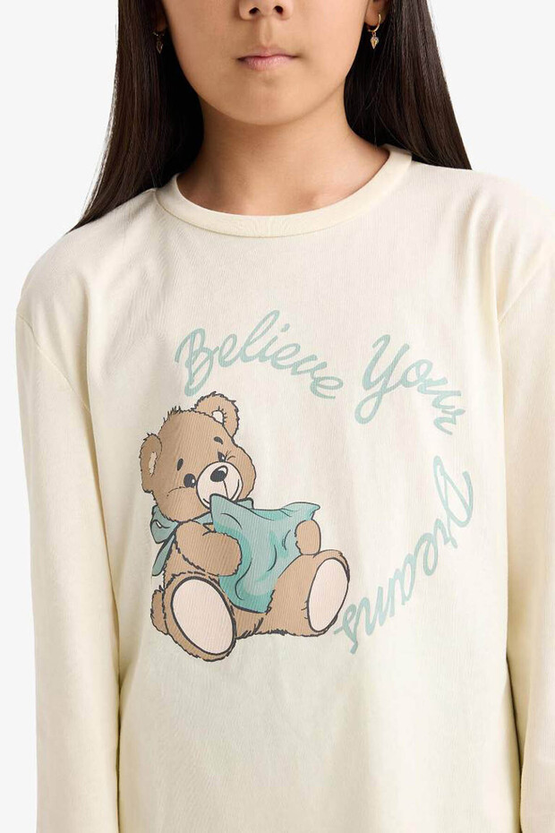 Ecru Girl's Top and Bottom Set F6219A8/Er134 - 6