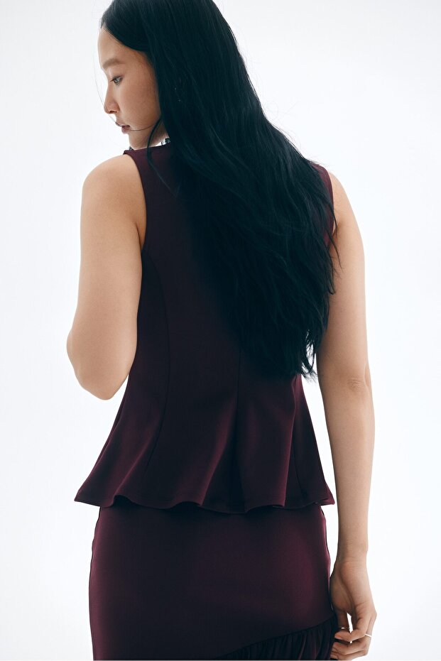 Peplumlu İnterlok Üst - 4