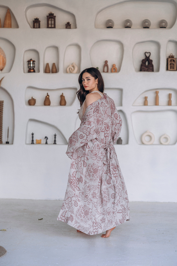 Çiçekli Kimono - 2