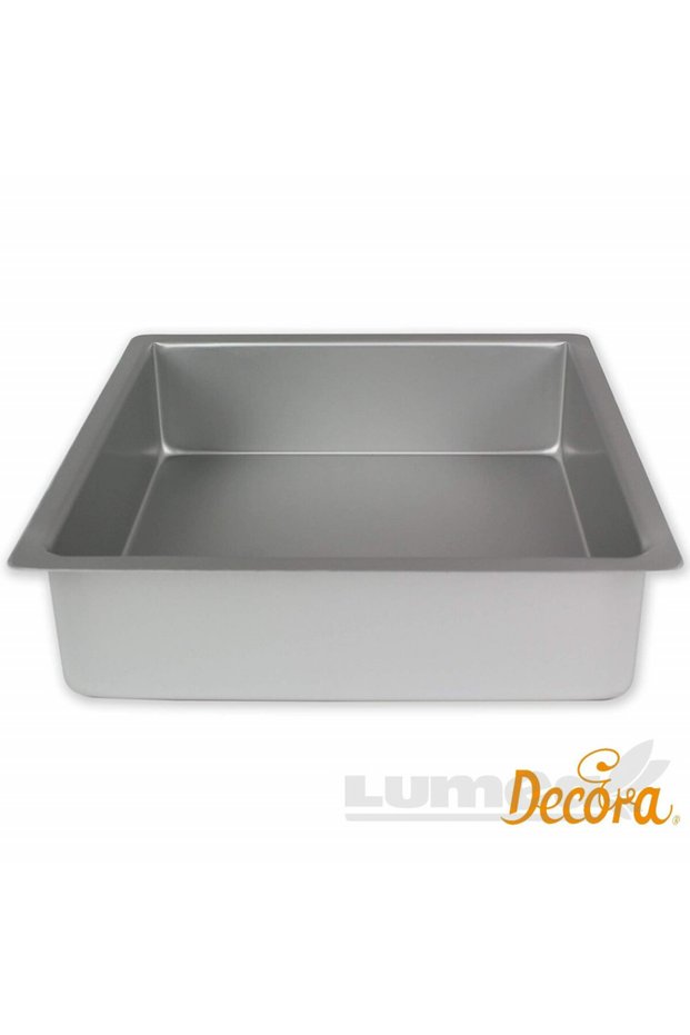 Rectangular aluminum baking dish, 30x20x7.5cm - Decorate