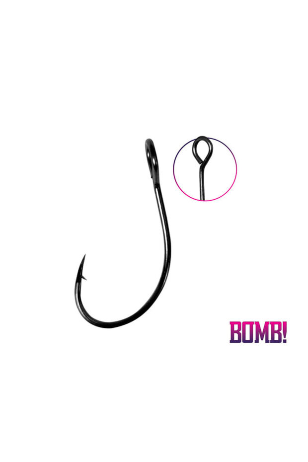 Crank Hook with Barb 10pc/pack - 2