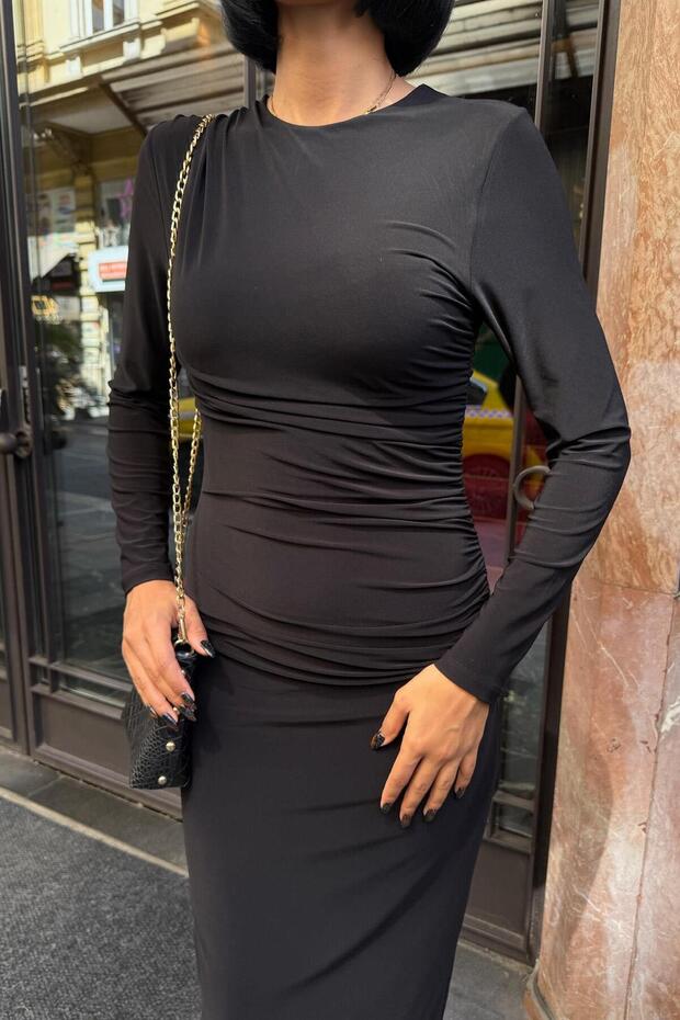 Beli Drapeli Sandy Elbise 2914 R8-A-K5 - 5