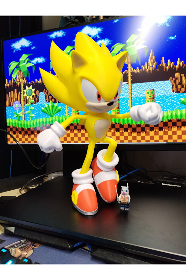 Süper Sonic Oyun Karakter Figür - 2