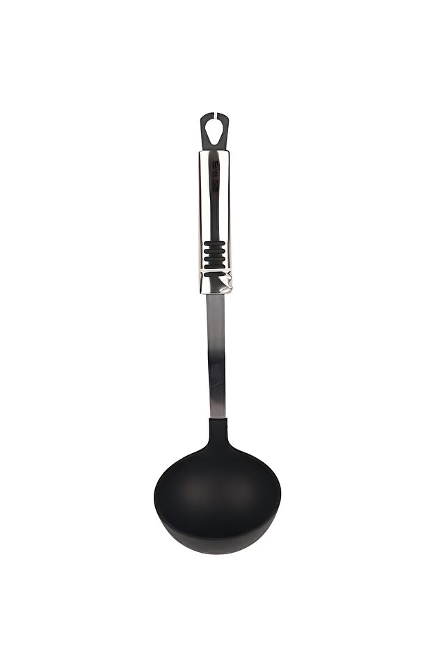 Nylon Soup Ladle With Stainless Steel Handle,BB2334