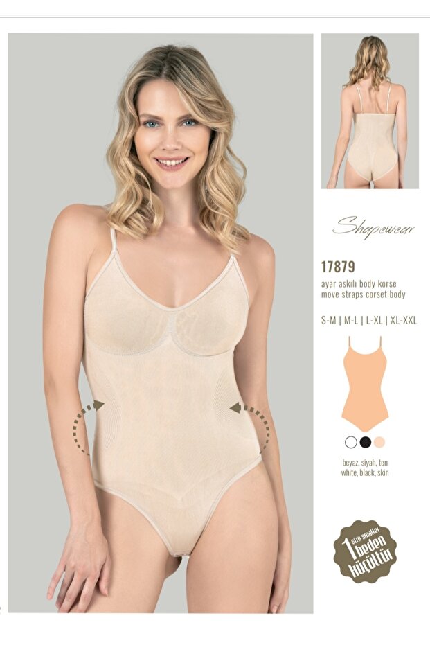 Body Corset with Adjustable Straps