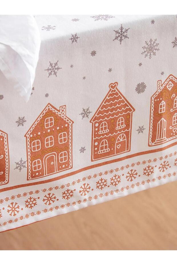LCW HOME Yılbaşı Temalı Masa Örtüsü 150x200 Cm (W5) - 3