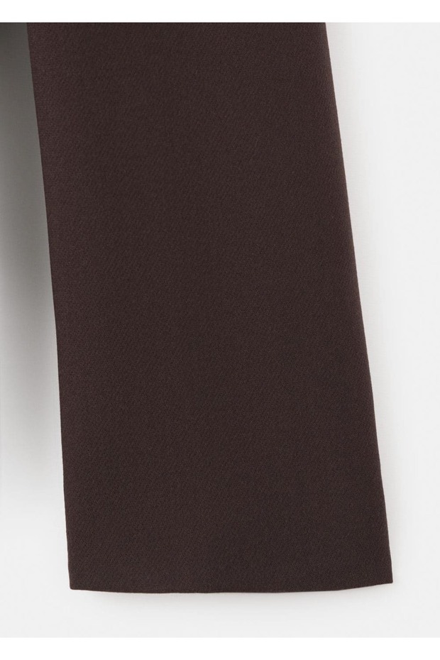 Mücevher düğmeli şerit yakalı ceket - 7