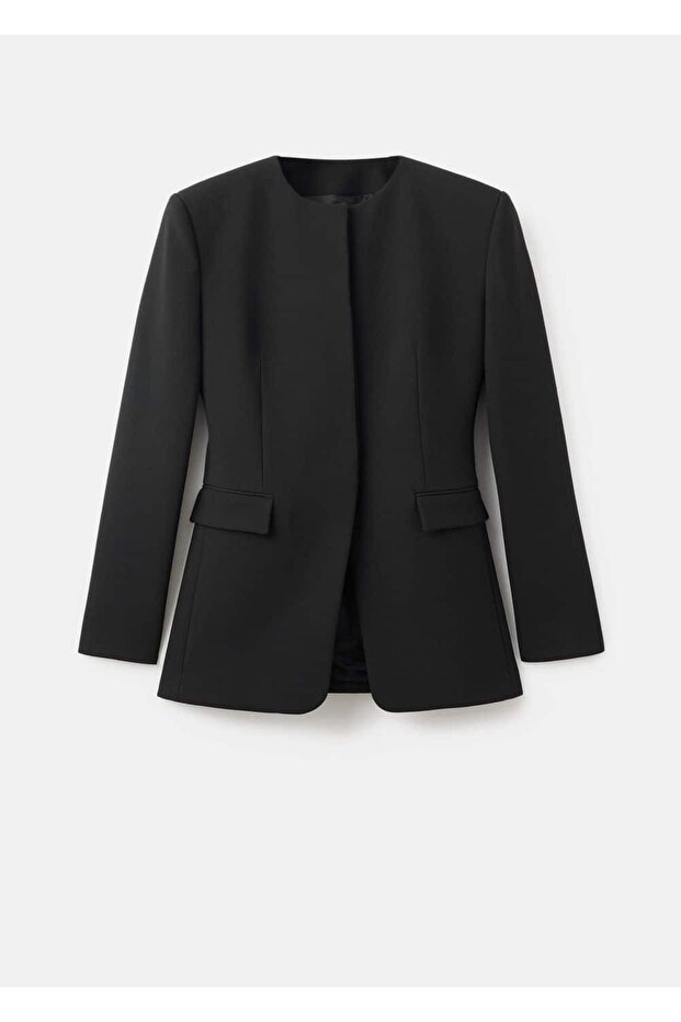 Dar kesim blazer ceket - 3