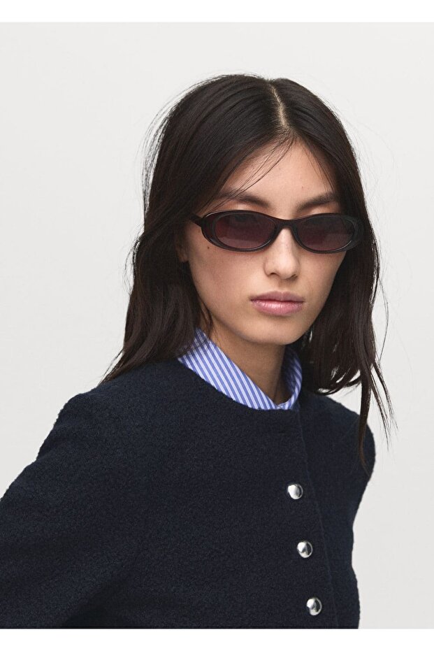 Strass taşlı buklet ceket - 6