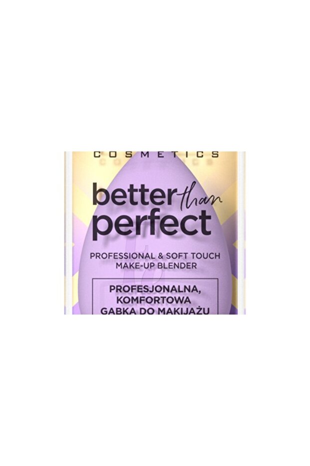 Buretel pentru aplicarea machiajului Better Than Perfect Professional & Soft Touch, 1 bucata, Evelin - 1