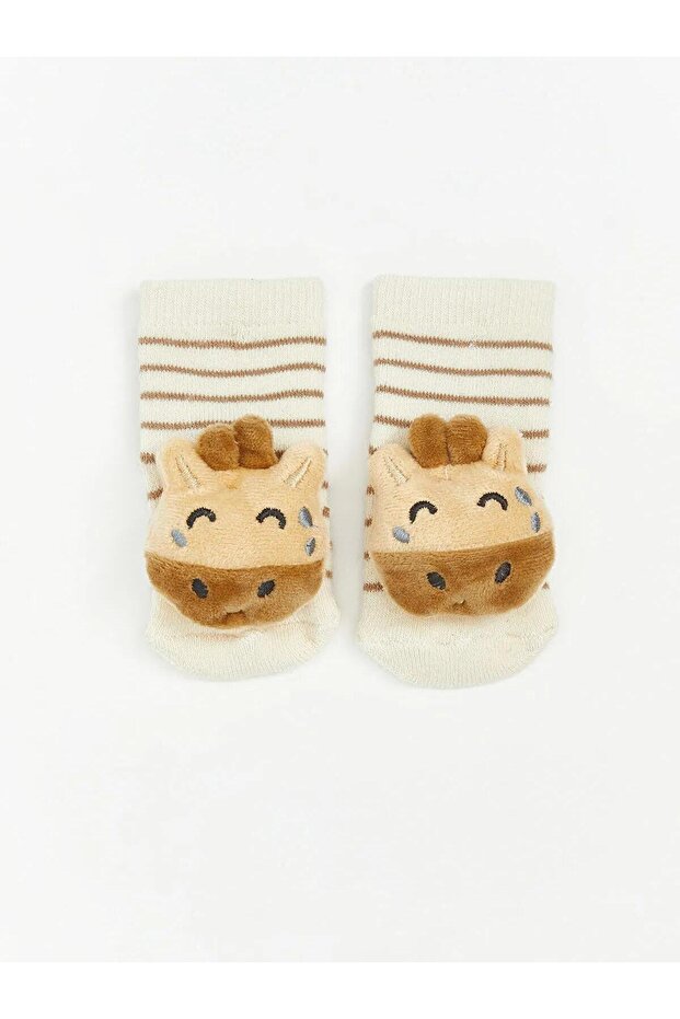 Lcw Kids Animal Figured Boys' Home Socks (W5)