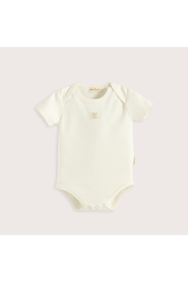 Cute Cırcus 3'Lü Body Set Ekru/Yeşil - 2