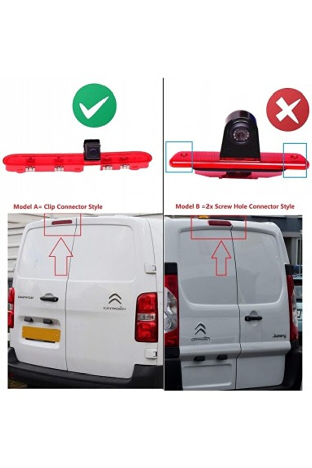 Dedicated rear view camera for Jumpy/SpaceTourer (2016-present) - 4