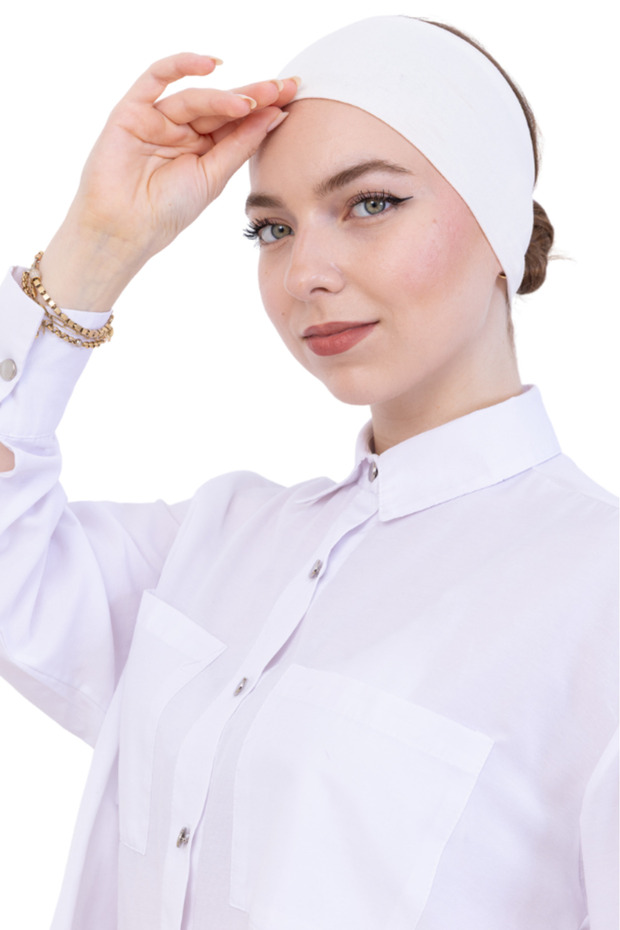 Women's Hijab Bandana Combed Cotton Non-Slip Ready-To-Wear Shawl under Scarf Bonnet Comfortable Use