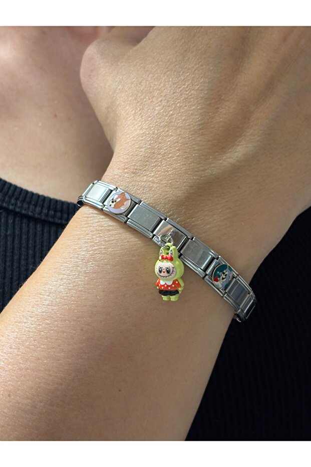 Labubu ve Tom& Jerry Bileklik Charm - 1