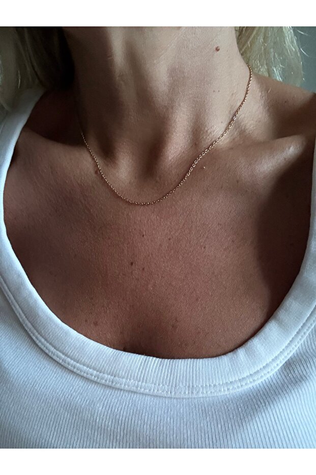 Paslanmaz Çelik Basic Zincir Kolye - 3