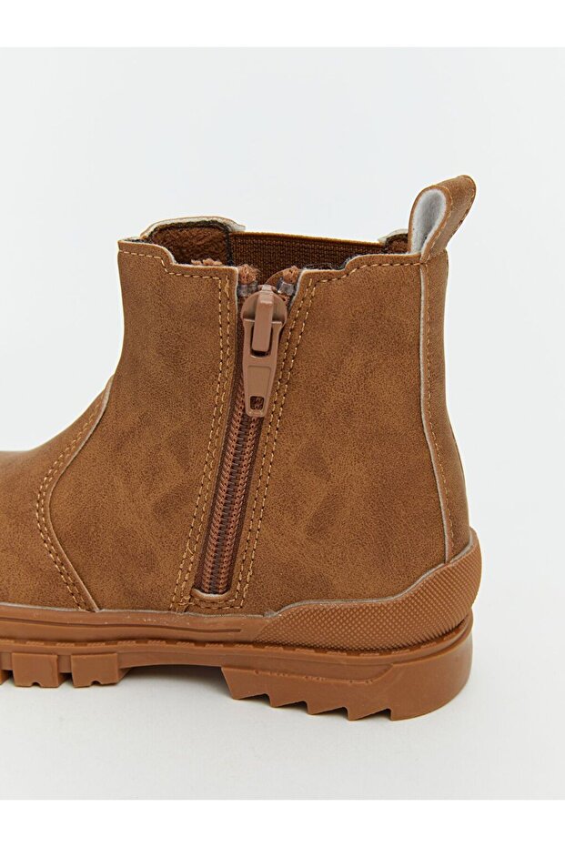 LCW STEPS Süet Görünümlü Erkek Bebek Bot - 6