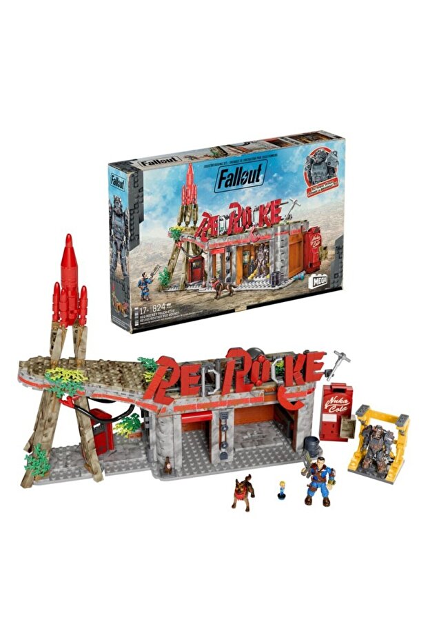 Set De Constructie Fallout MEGA Red Rocket Truck Stop - 1