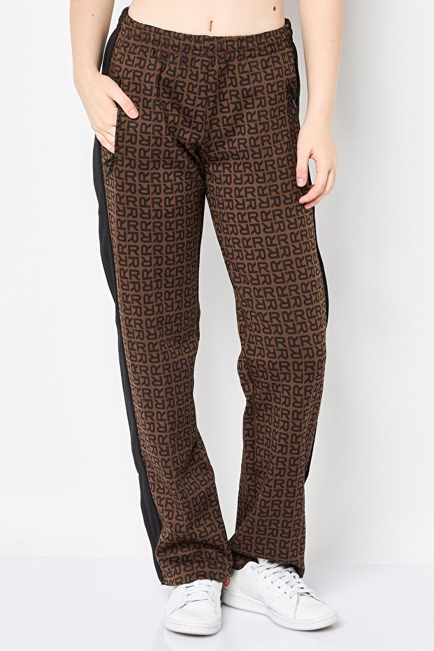 Women Regular Fit Drawstring Allover Print Jogger Pants, Multicolor