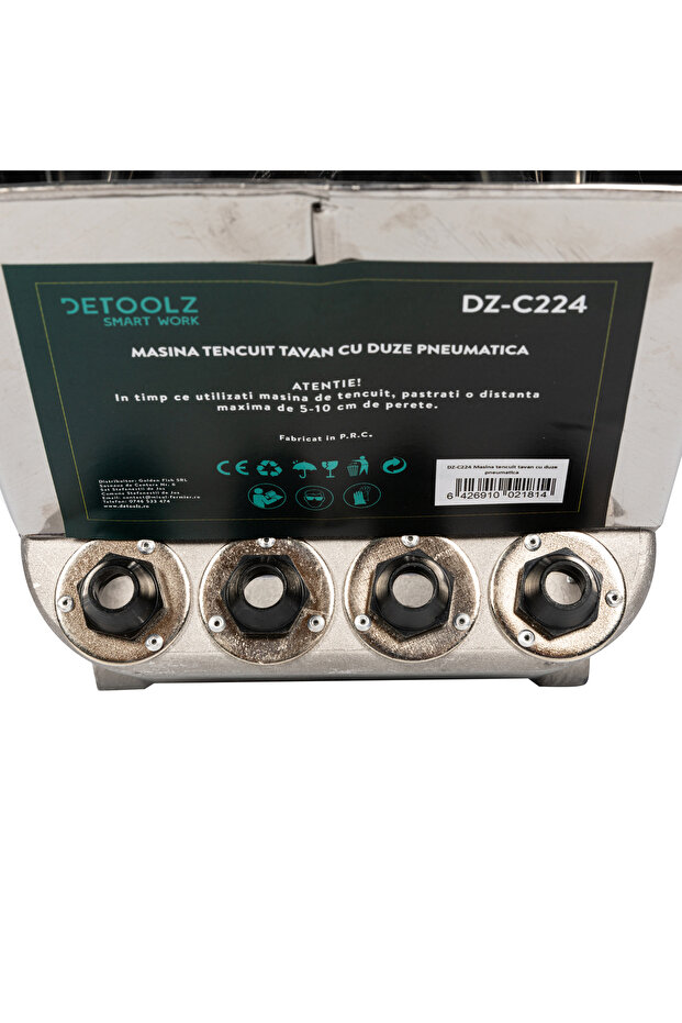 pneumatic ceiling plastering machine with nozzles - 6