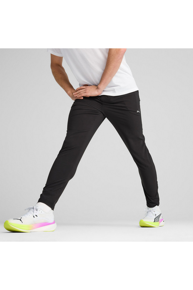 Run Velocity Tapered Erkek Siyah Eşofman Altı - 2