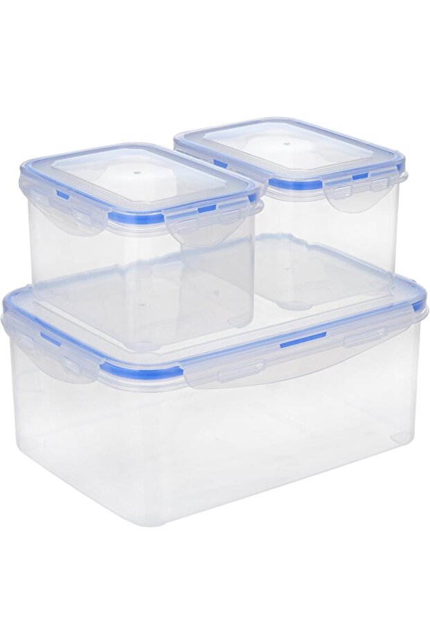 NA-30811 Lock Food Container 3-Piece Set