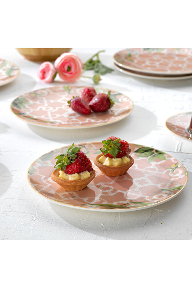 Sorte Pasta Seti 6 Parça-Pembe - 3