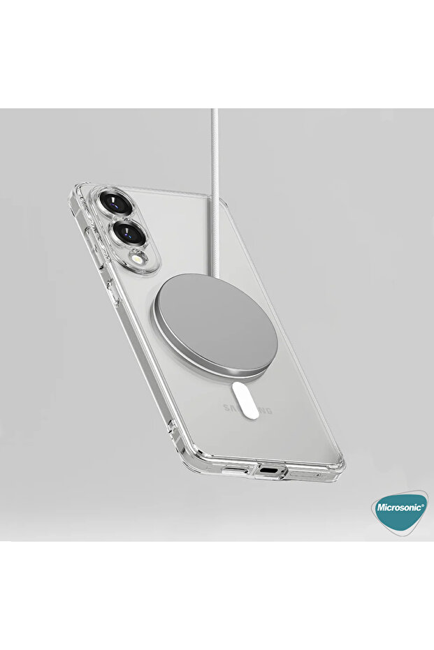 Xiaomi Redmi Note 13 Pro Plus 5G Kılıf MagSafe Clear Soft Şeffaf - 4