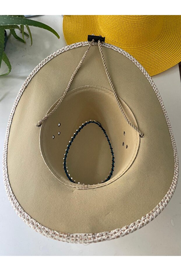 قبعة كوبويو باللون الأزرق - 2