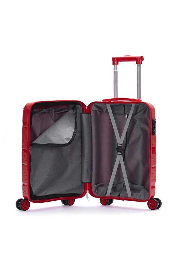 Orta Boy Kırılmaz Silikon Valiz Dalgalı Model - 6