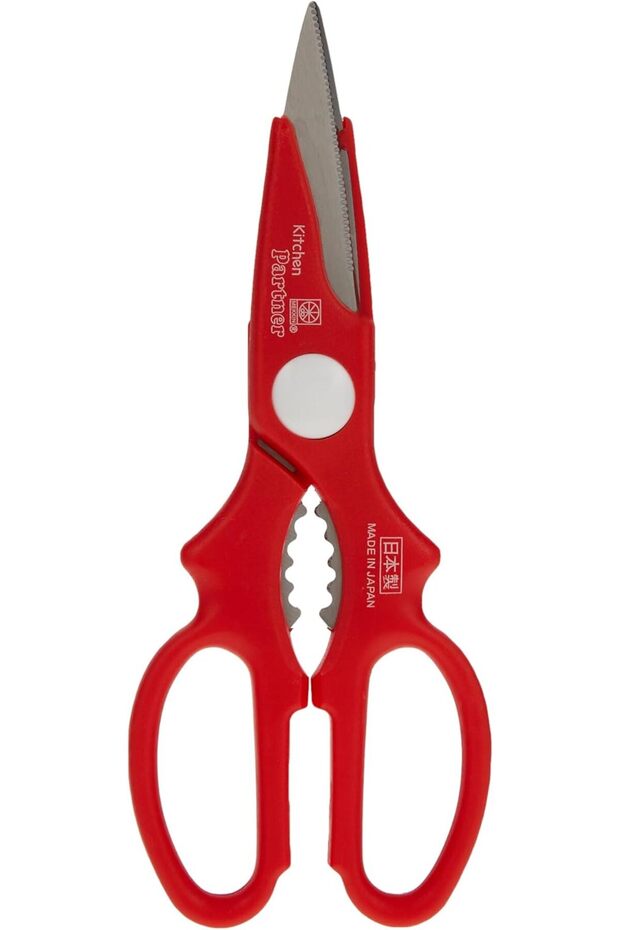 Kitchen Scissors | Multi Purpose Scissors Stainless Steel | Fish Scissors-(Red, Black, Whit