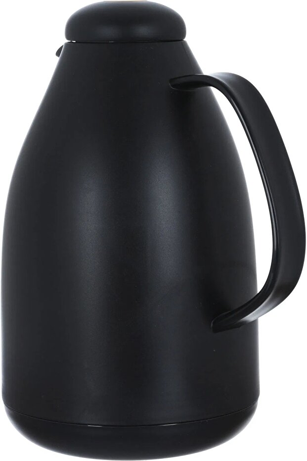 Pro Penguin Thermos, 1.5 liters, glass inner container, plastic outer shell - black - 2