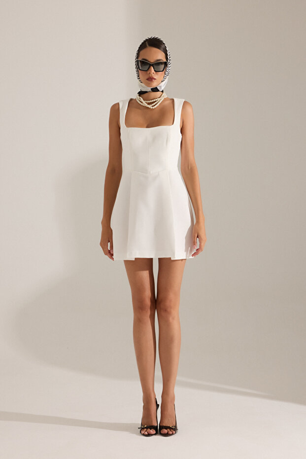 OCTOBER BEYAZ ELBİSE - 1