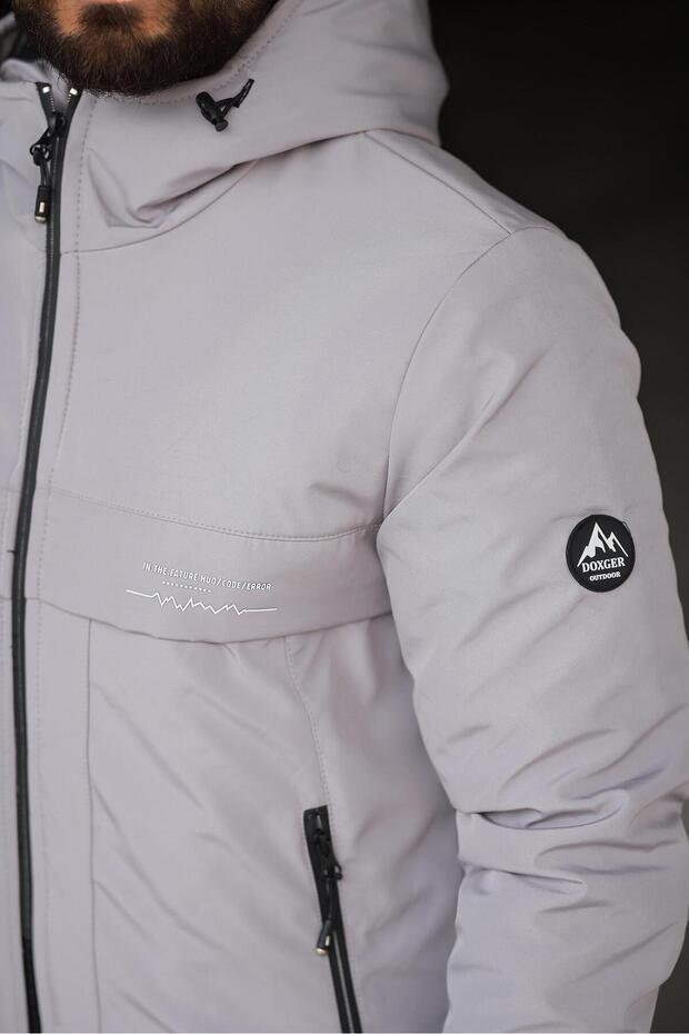 معطف شتوي مقاوم للماء للرجال - 4