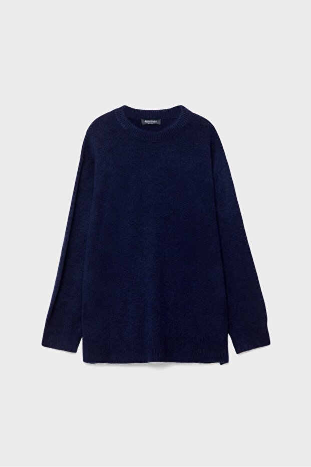 Yumuşak dokulu triko kazak - 5