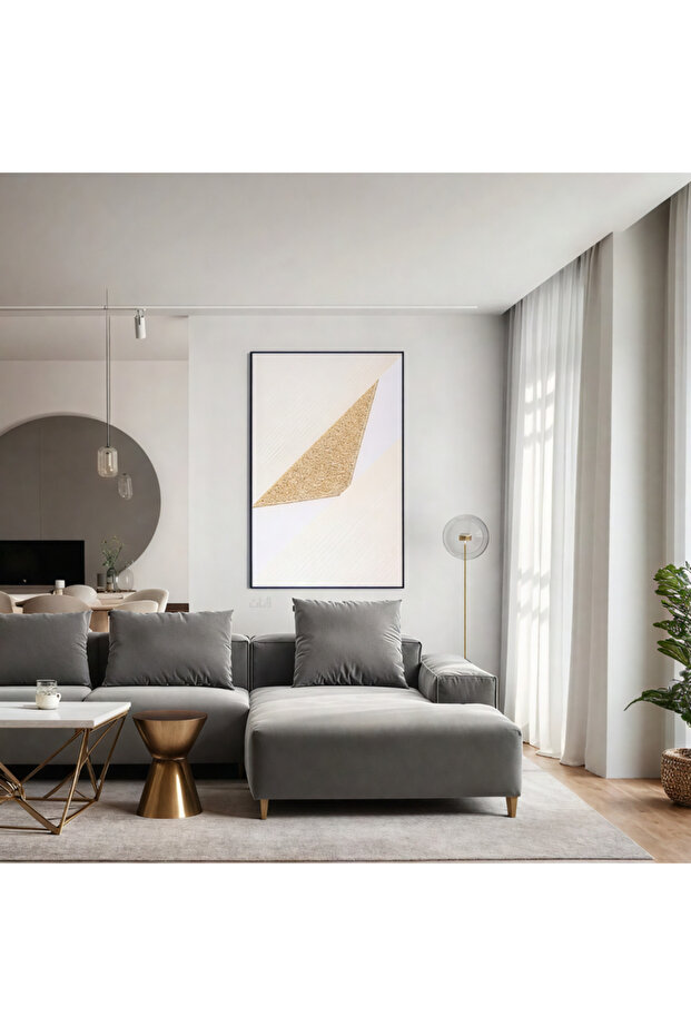 لوحة جدارية عصرية متعددة الالوان تناسب مختلف انماط الديكور 150*100 سم - 2