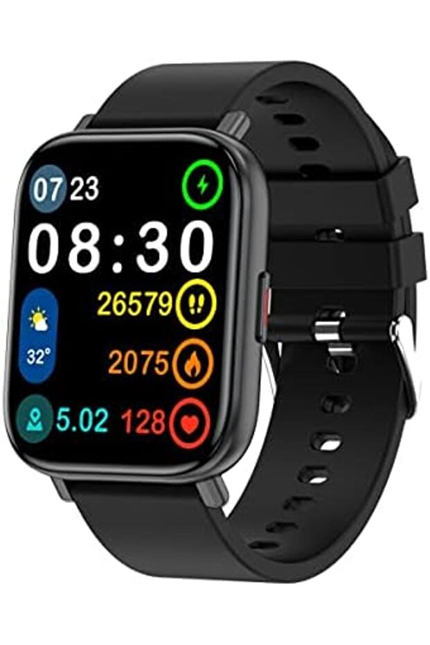 Fit Pro Full Touch 1.69" Superior Display Smartwatch (Color: Black)