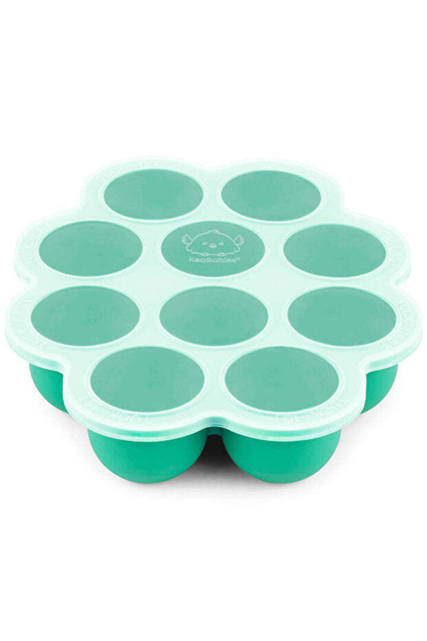 - Prep Silicone Baby Food Tray - Alpine Green