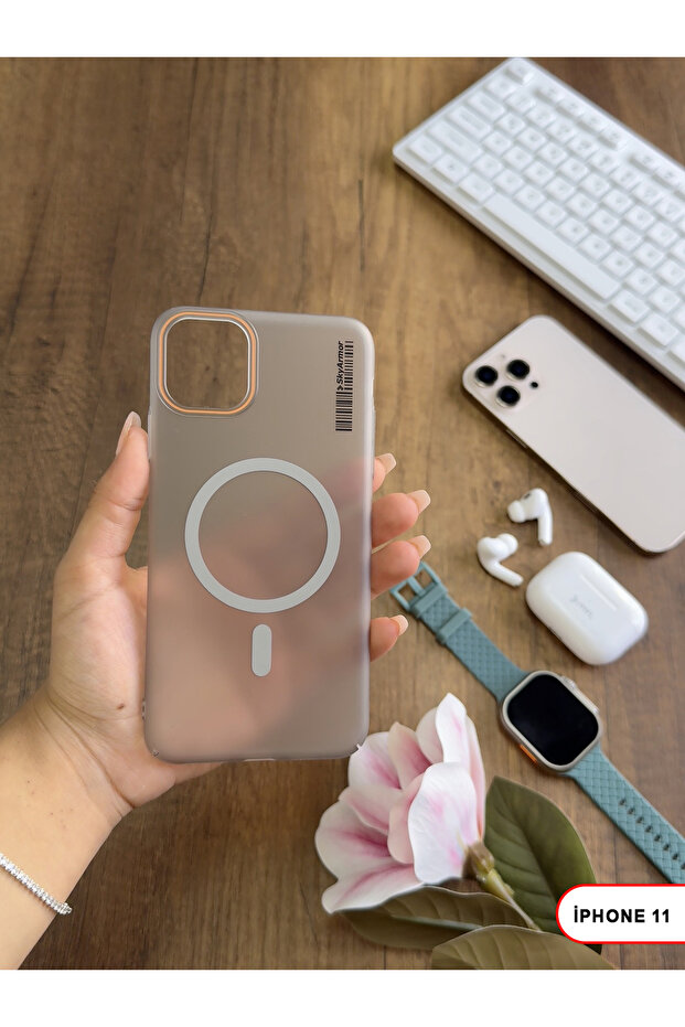 iPhone 11 Magsafe Compatible Matte Hard Klein Case - 4