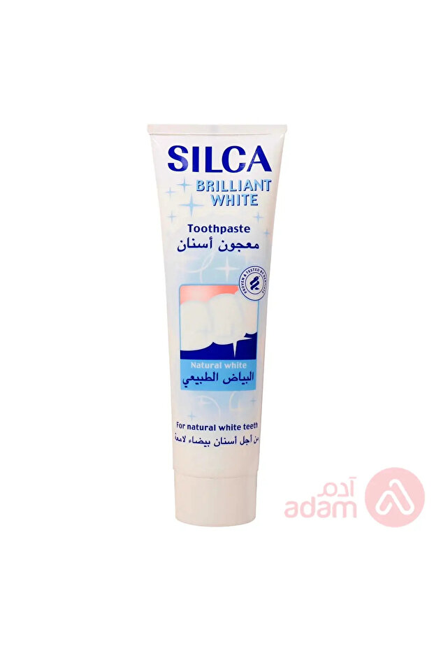 سيلكا معجون اسنان بريليانت وايت البياض الطبيعي - 100 مل
