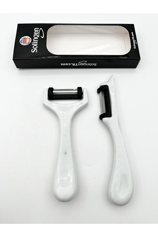 Orijinal Ritter Yan Ve Sapan Soyacak 2'li Beyaz - 1