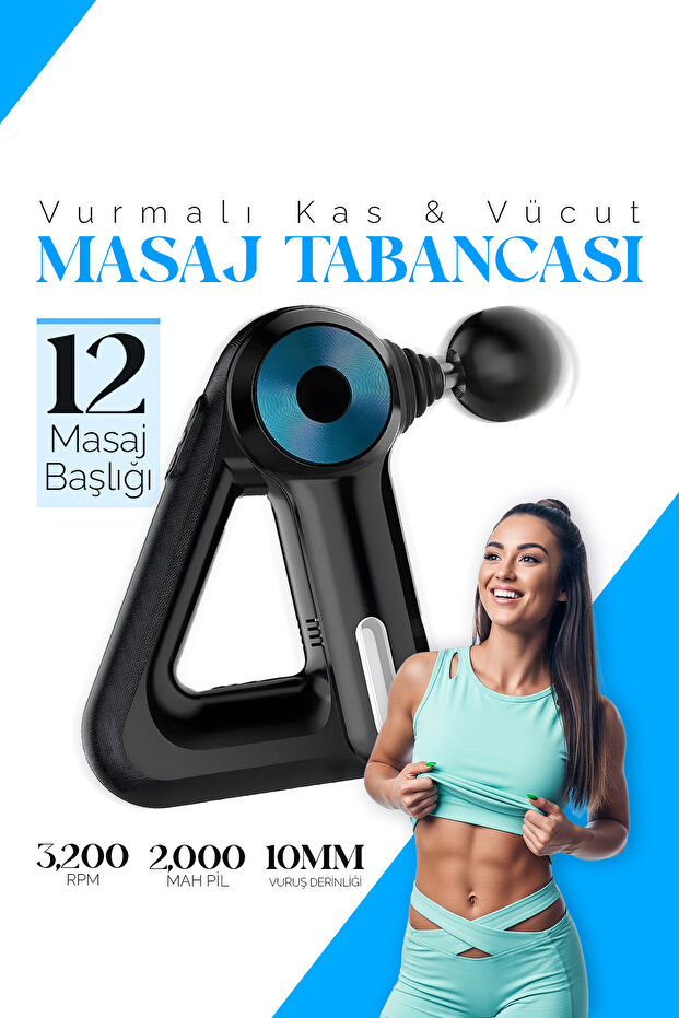 Mini Vurmalı Kas Masaj Tabancası - 1