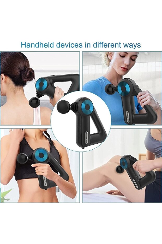 Mini Vurmalı Kas Masaj Tabancası - 5
