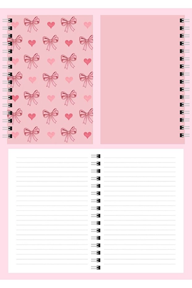 A5 Spiral School Notebook 80 Sheets Set of 4 - 4