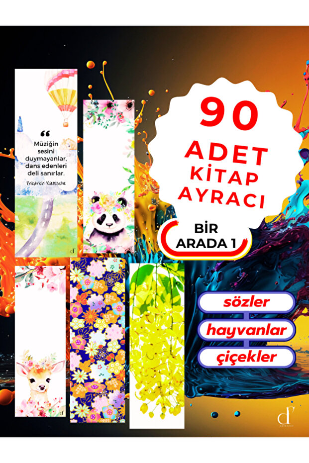 Set of 90 Bookmarks - All in One