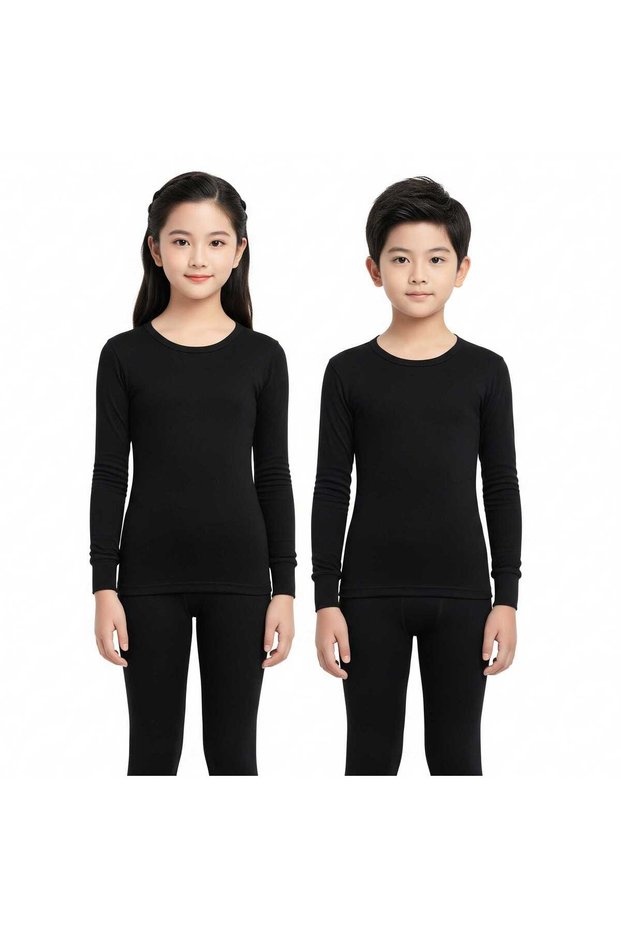 |   Children's Thermal Suit Super Cotton Winter Unisex (Undershirt and Tights) 1 Piece