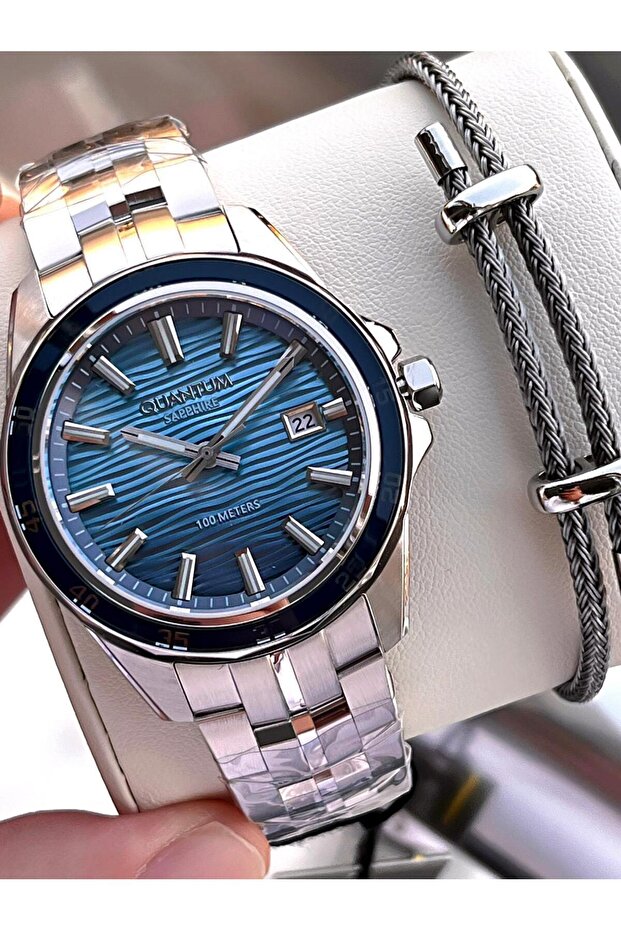 Water-Resistant Steel Cord with Italian Bracelet Set, 2-Year Warranty, Does Not Fade Vs.Blkt